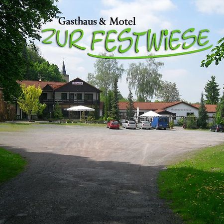 Motel Zur Festwiese Gierstadt ภายนอก รูปภาพ