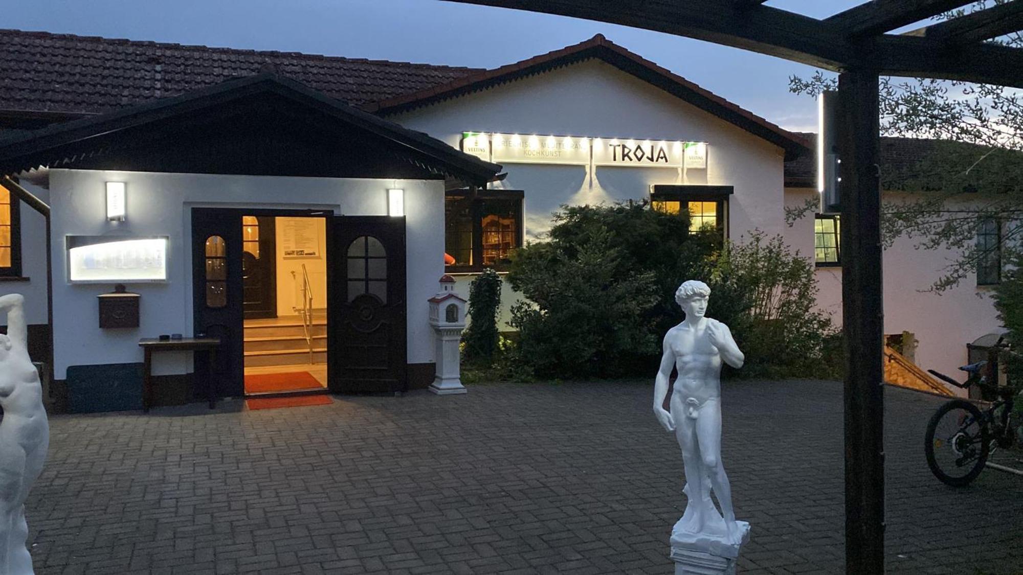 Motel Zur Festwiese Gierstadt ภายนอก รูปภาพ